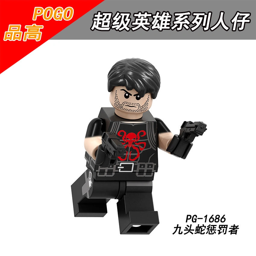 Hydra Punisher Minifigures PG-1686 Compatible With Lego
