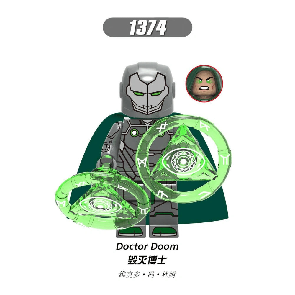 Doctor Doom Minifigures XH1374 Compatible With Lego