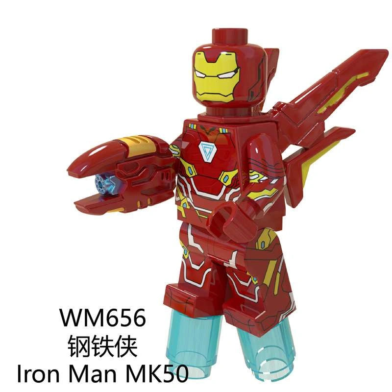 Iron Man Mk 50 Minifigures WM656 Compatible With Lego