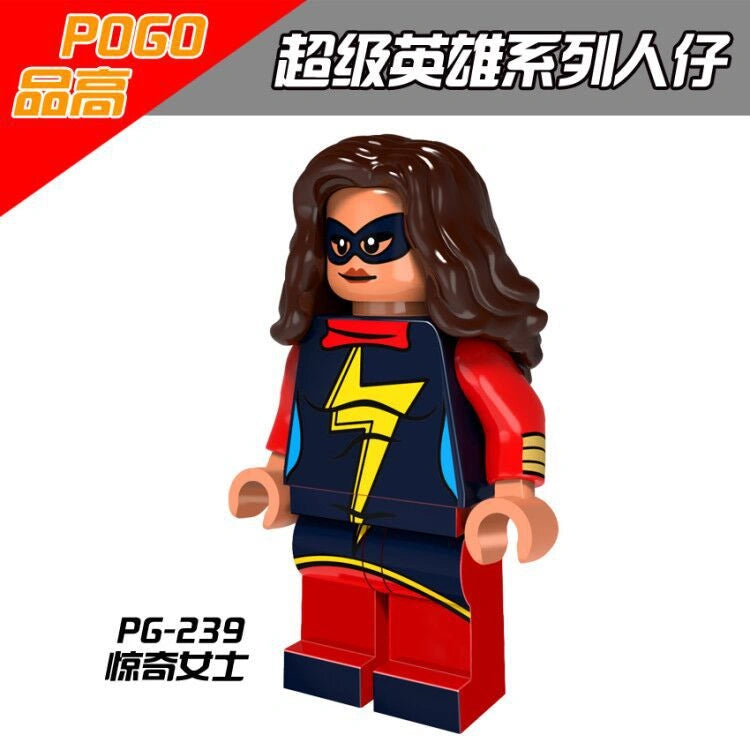 Ms Marvel Minifigures PG-239 Compatible With Lego