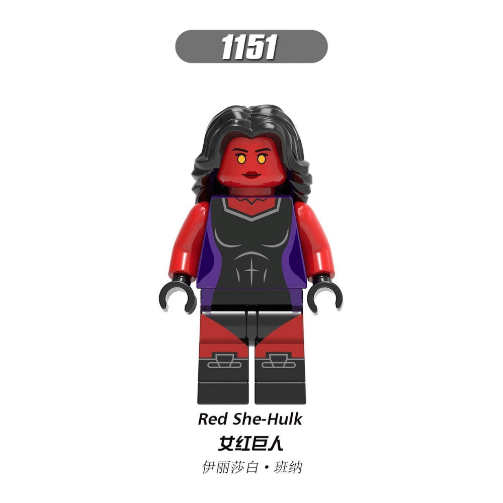 She-Hulk Minifigures XH1151 Compatible With Lego