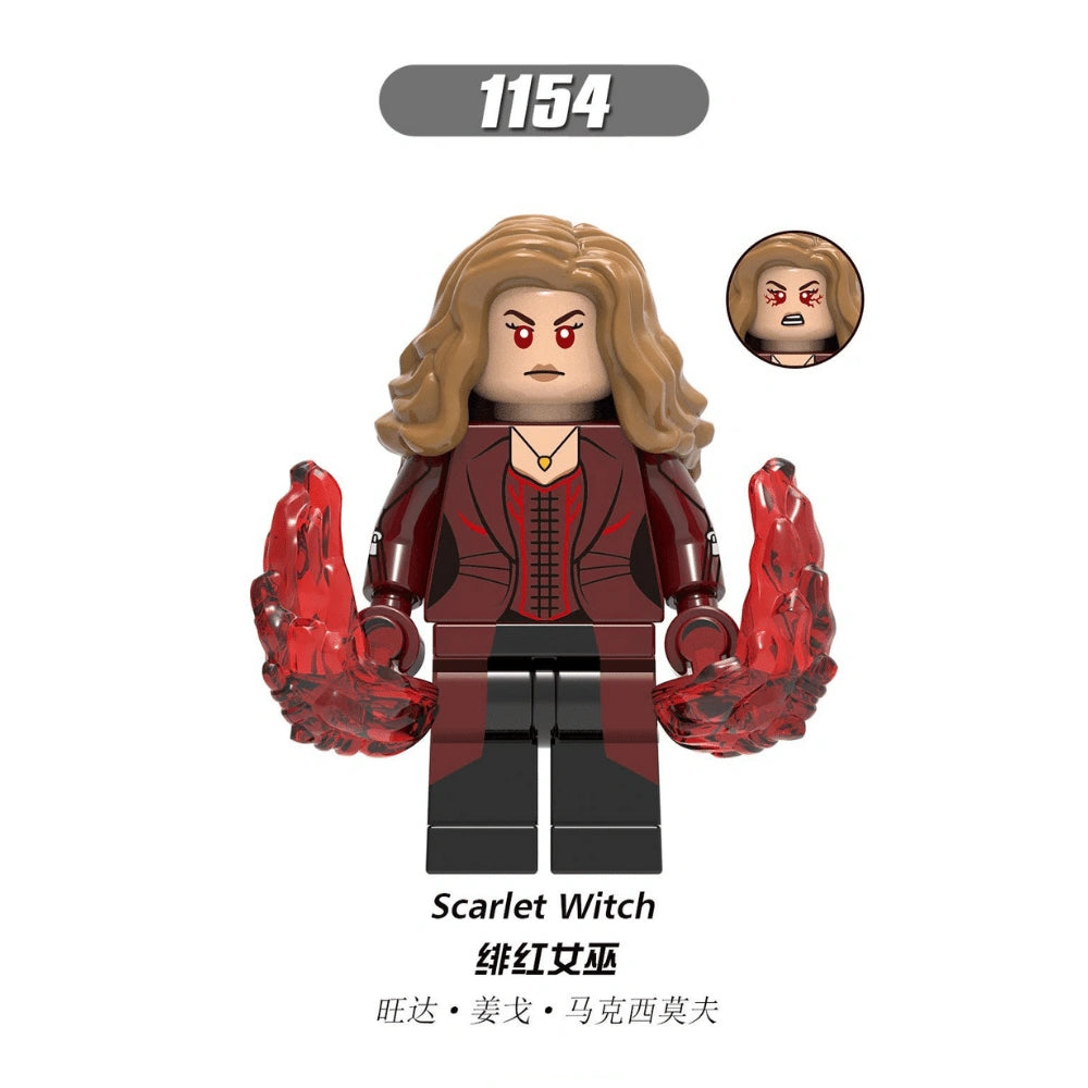 Scarlet Witch Minifigures XH1154 Compatible With Lego