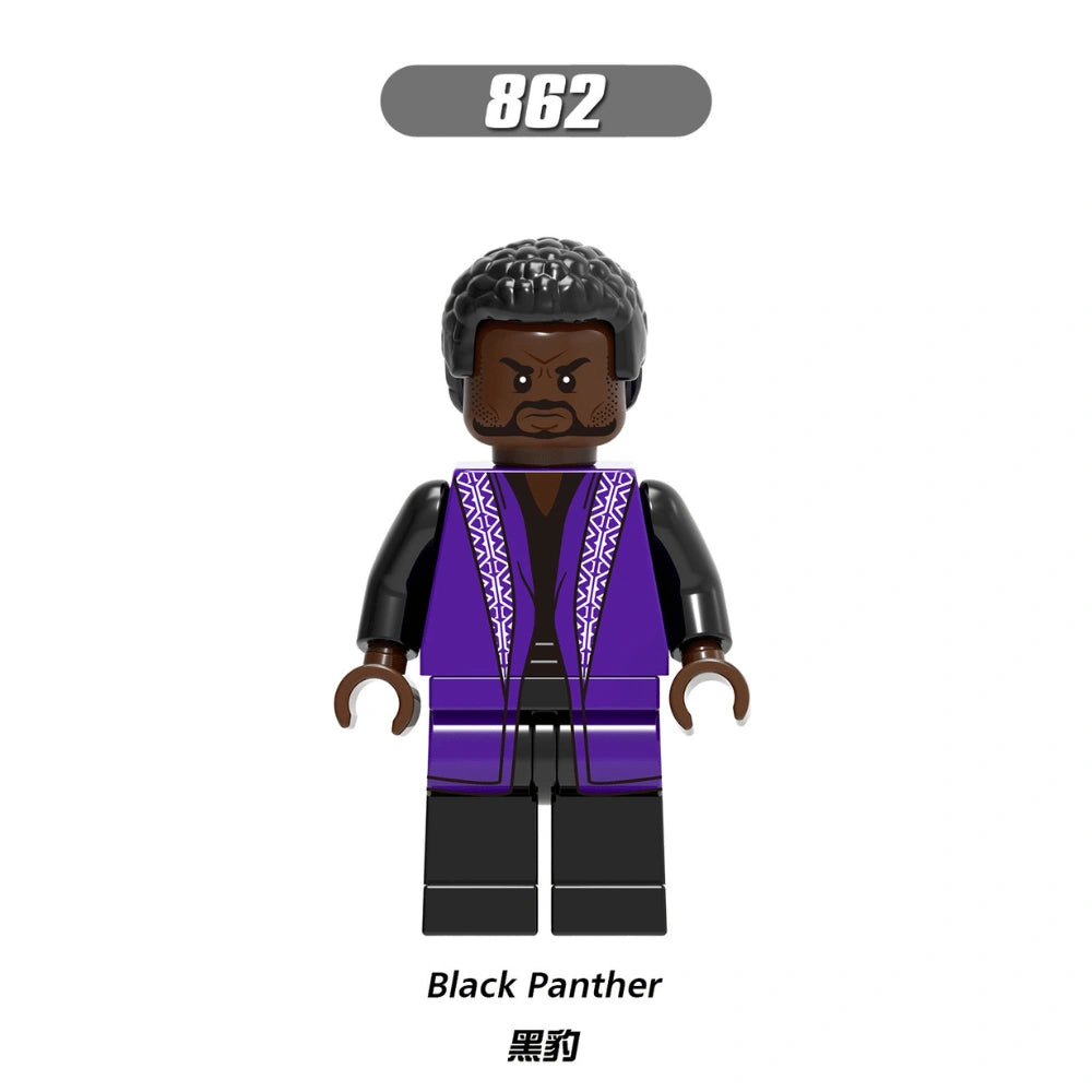Black Panther Minifigures XH862 Compatible With Lego