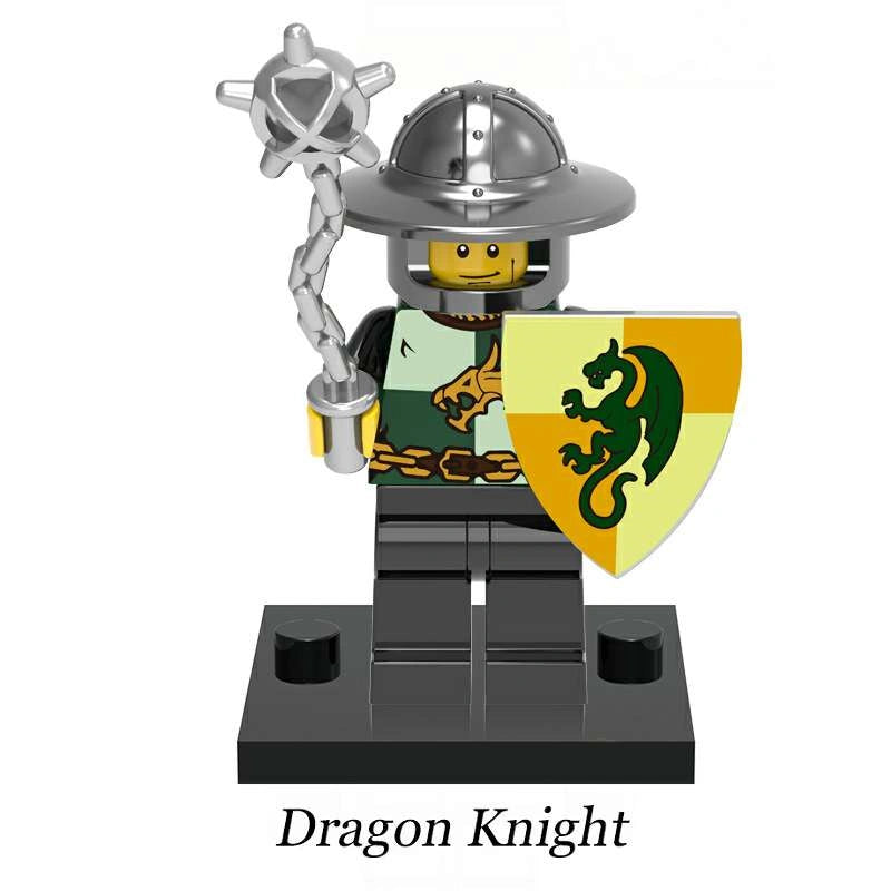 Dragon Kinght Minifigures XH524 Compatible With Lego