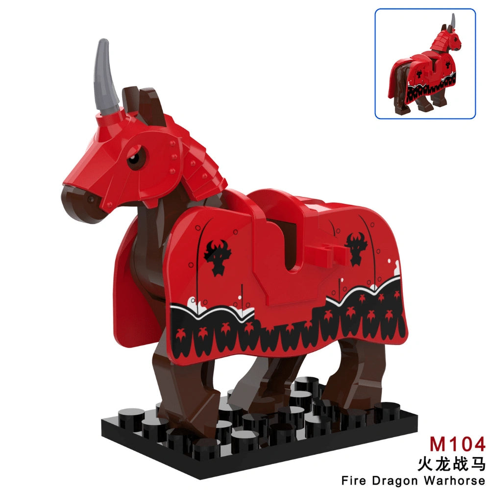 War Horse Minifigures M104 Compatible With Lego