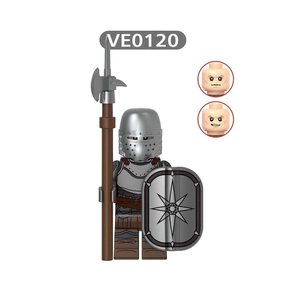 Knight Minifigures VE0120 Compatible With Lego