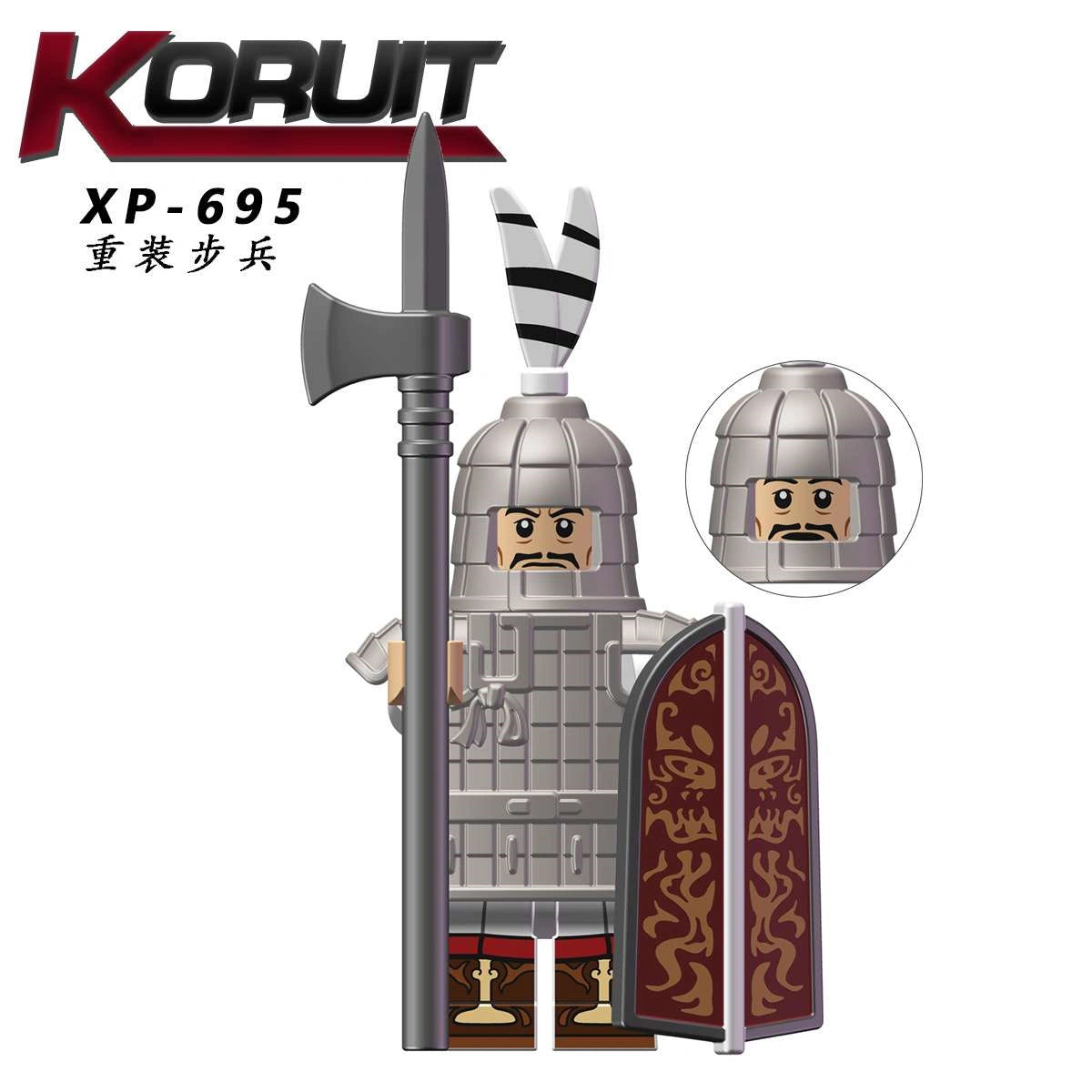 Northern Dynasty Soldier Minifigures XP-695 Compatible With Lego