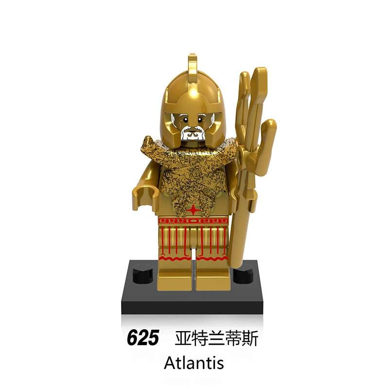Poseidon Statue Minifigures XH625 Compatible With Lego
