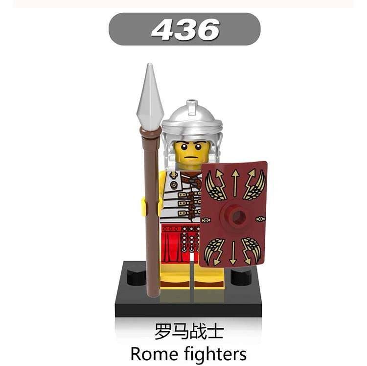 Roman Soldier Minifigures XH436 Compatible With Lego