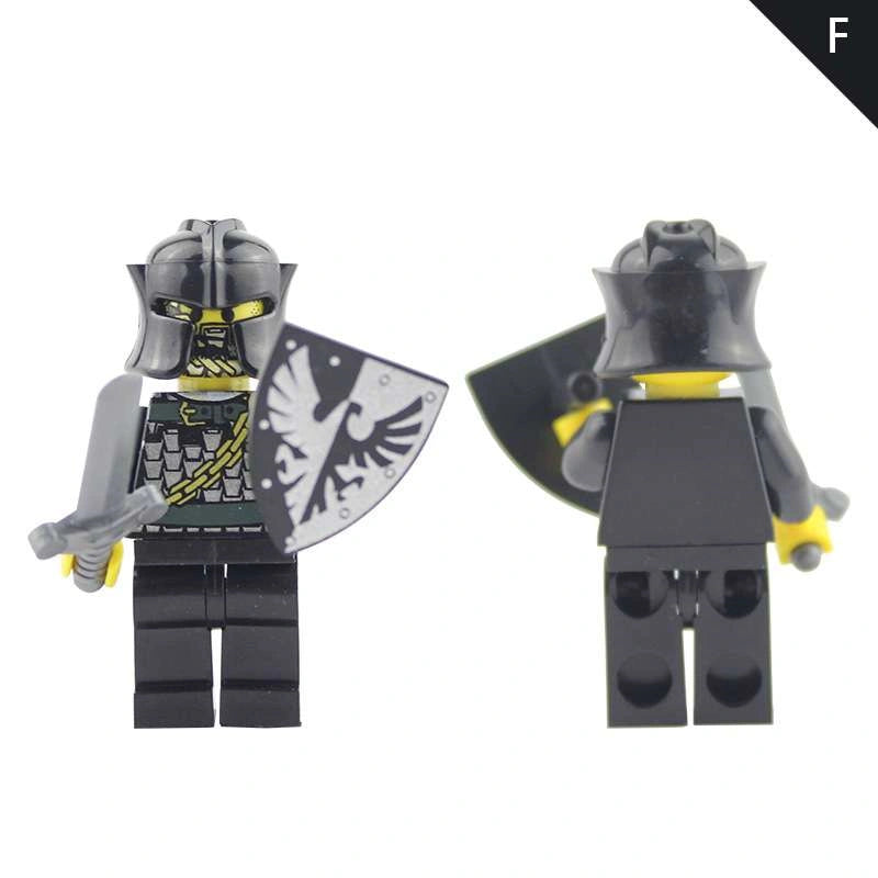 Shadow Knight Minifigures AX9808-F Compatible With Lego