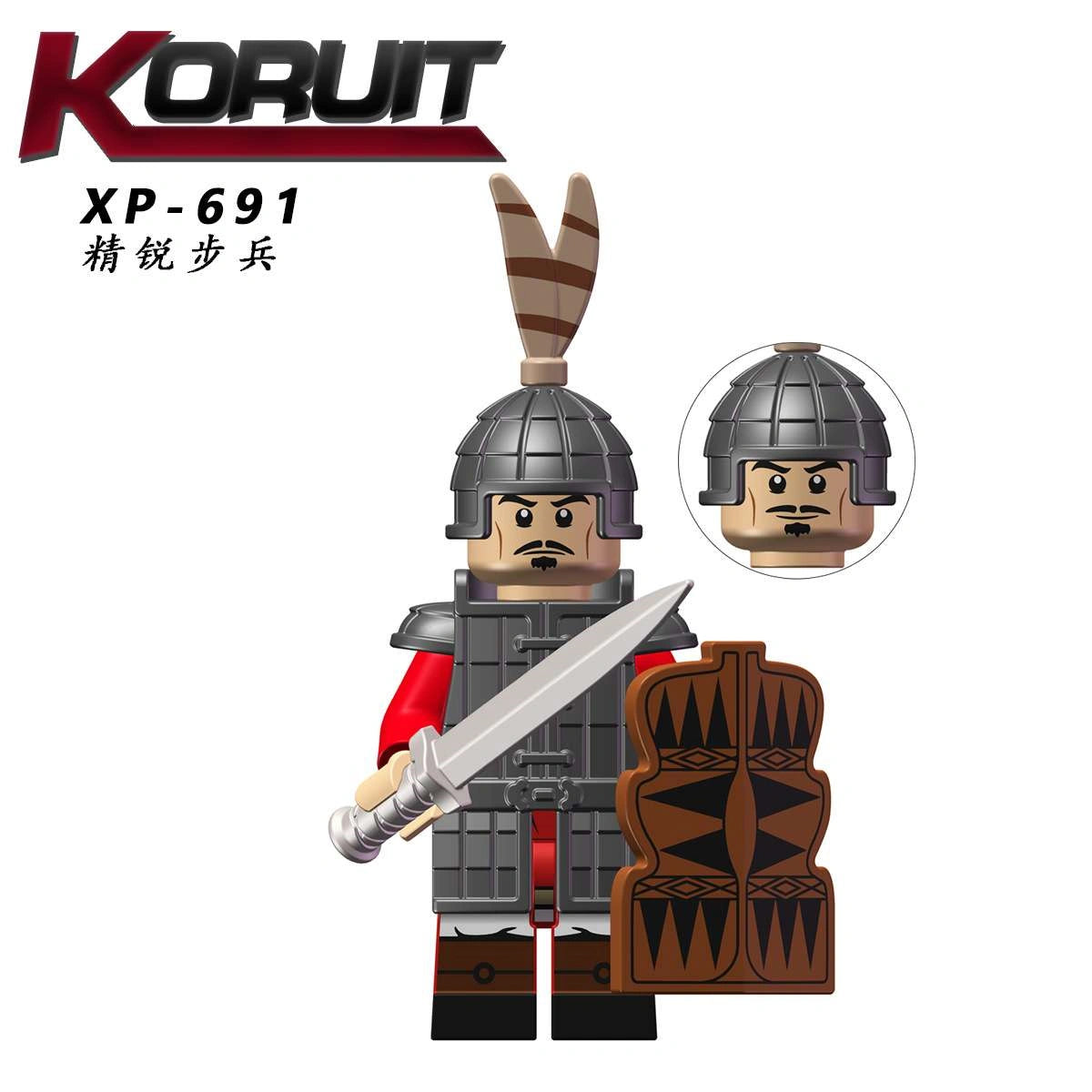 Southern Dynasty Soldier Minifigures XP-691 Compatible With Lego