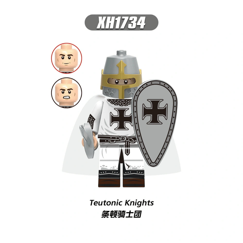Teutonic Knight Minifigures XH1734 Compatible With Lego