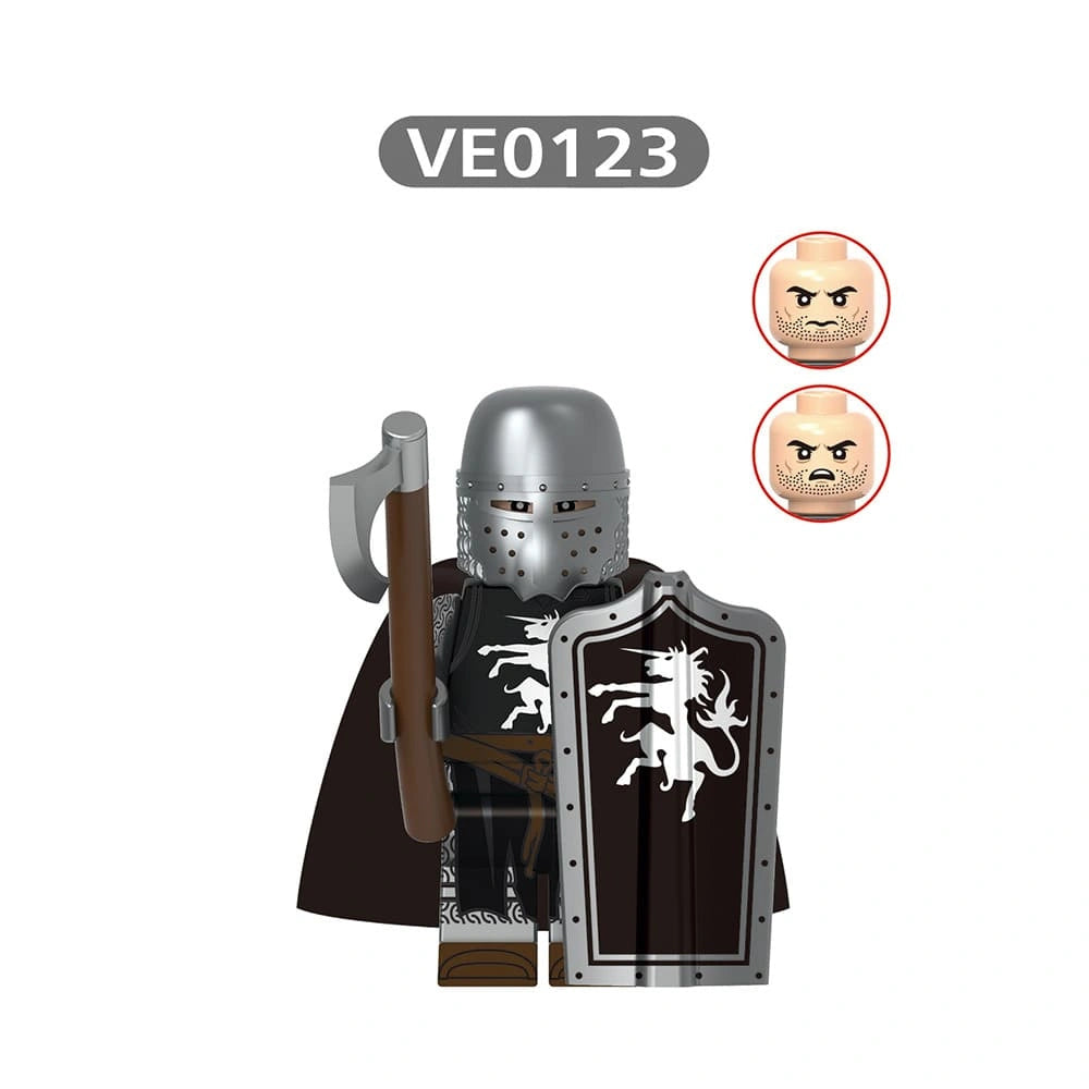 Knight Minifigures VE0123 Compatible With Lego