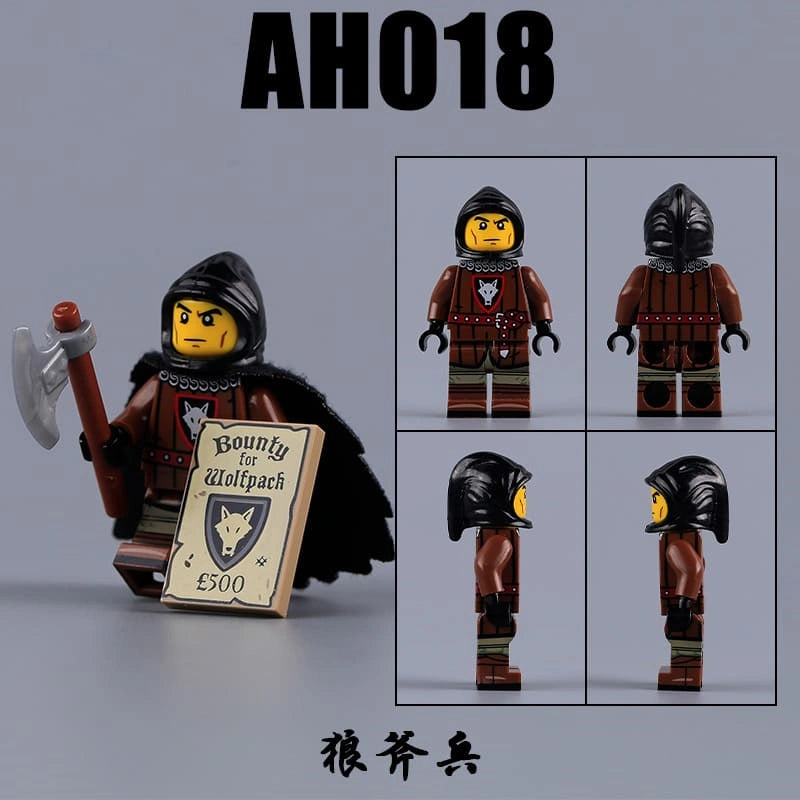 AH Knight Minifigures AG018 Compatible With Lego
