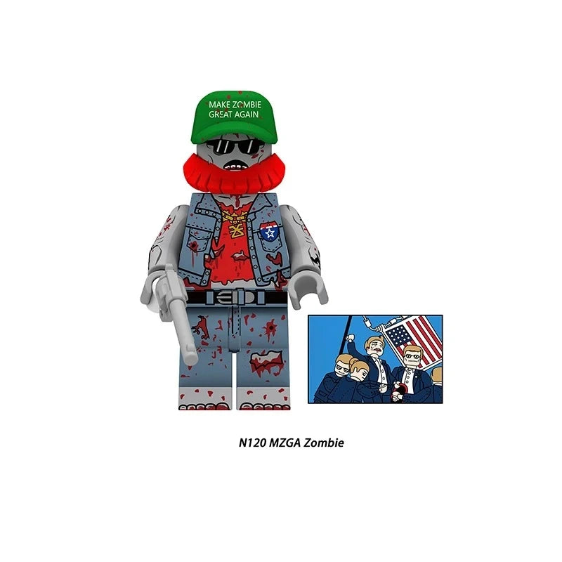 MZGA Zombie Minifigures N120 Movies and TV MiniFigure