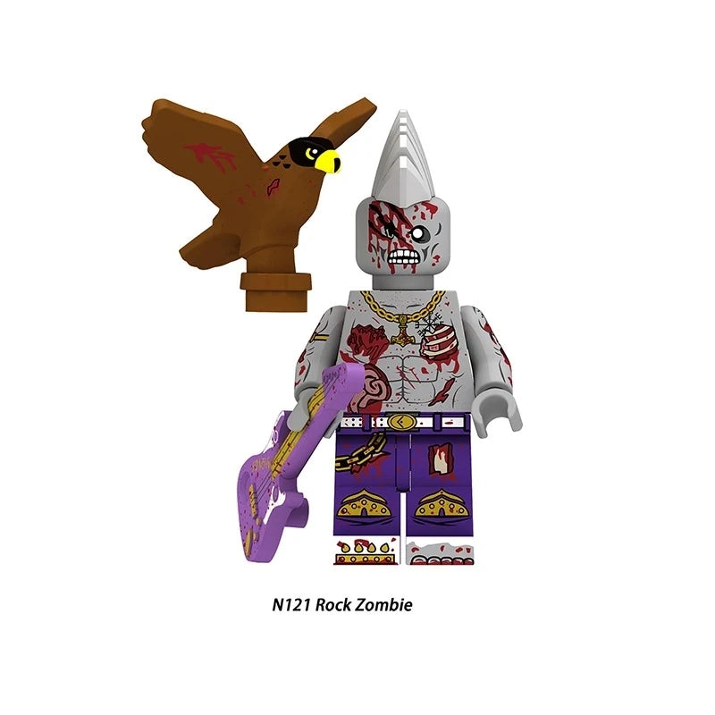 Rock Zombie Minifigures N121 Movies and TV MiniFigure