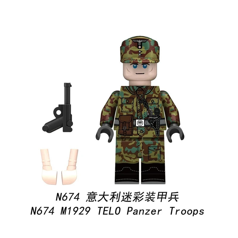 M1929 TEL0 Panzer Troops Minifigure N674