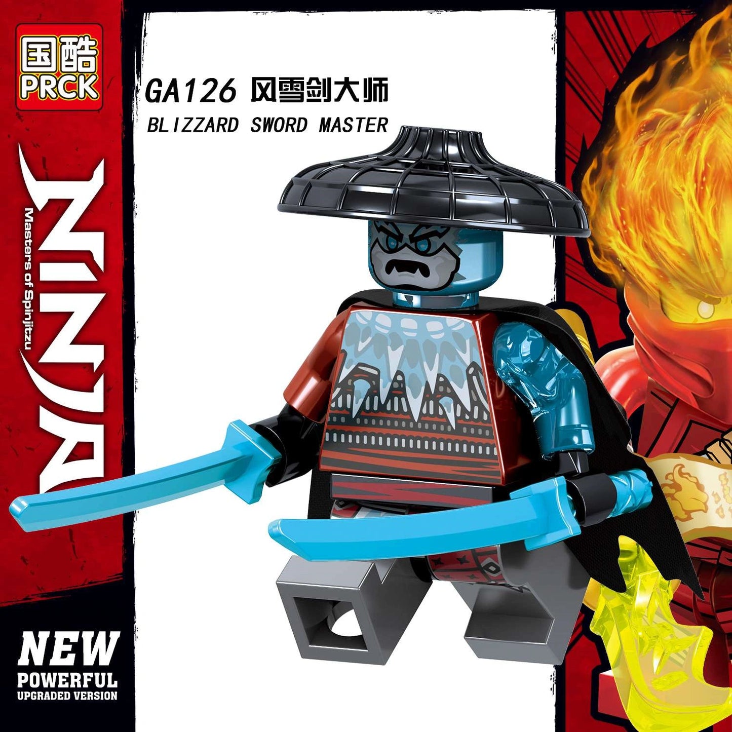Blizzard Sword Master Minifigures GA126 Compatible With Lego
