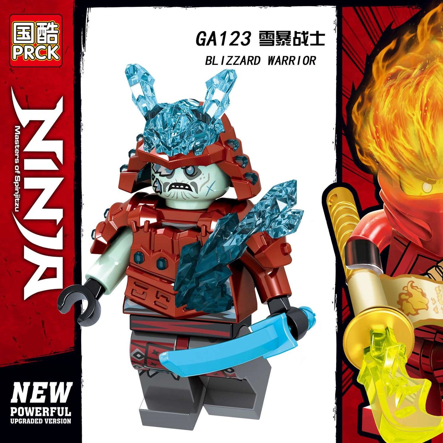 Blizzard Warrior Minifigures GA123 Compatible With Lego