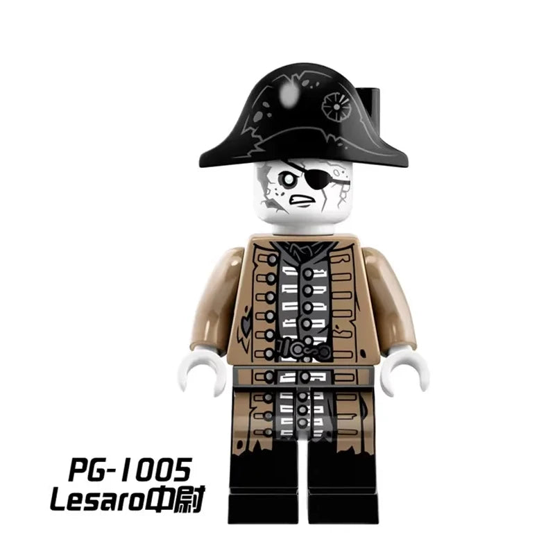 Lieutenant Lesaro Minifigures PG-1005 Pirates of the Caribbean MiniFigure