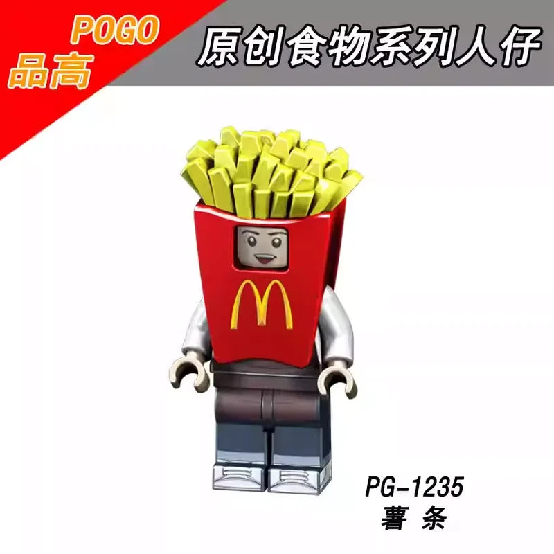 Fries Guy Minifigures PG-1235 Other MiniFigure