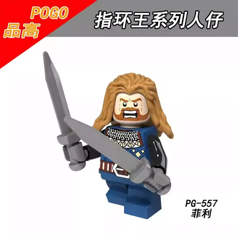 Fili the Dwarf Minifigures PG-557 The Hobbit MiniFigure