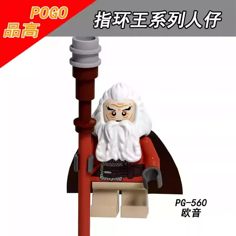 Oin the Dwarf Minifigures PG-560 The Hobbit MiniFigure