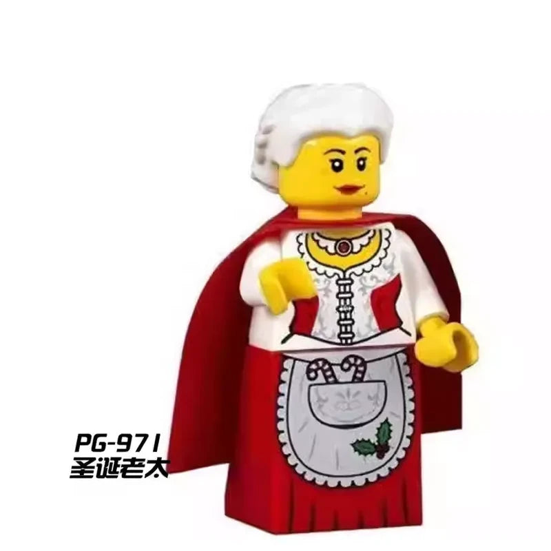 Mrs Claus Minifigures PG-971 Celebrities MiniFigure