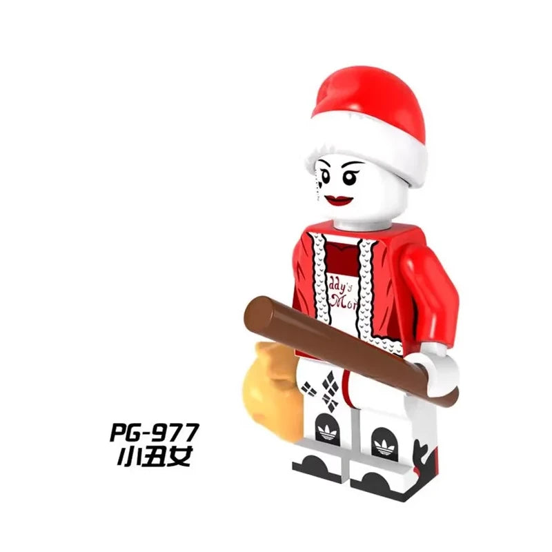 Santa Harley Quinn Minifigures PG-977 Celebrities MiniFigure