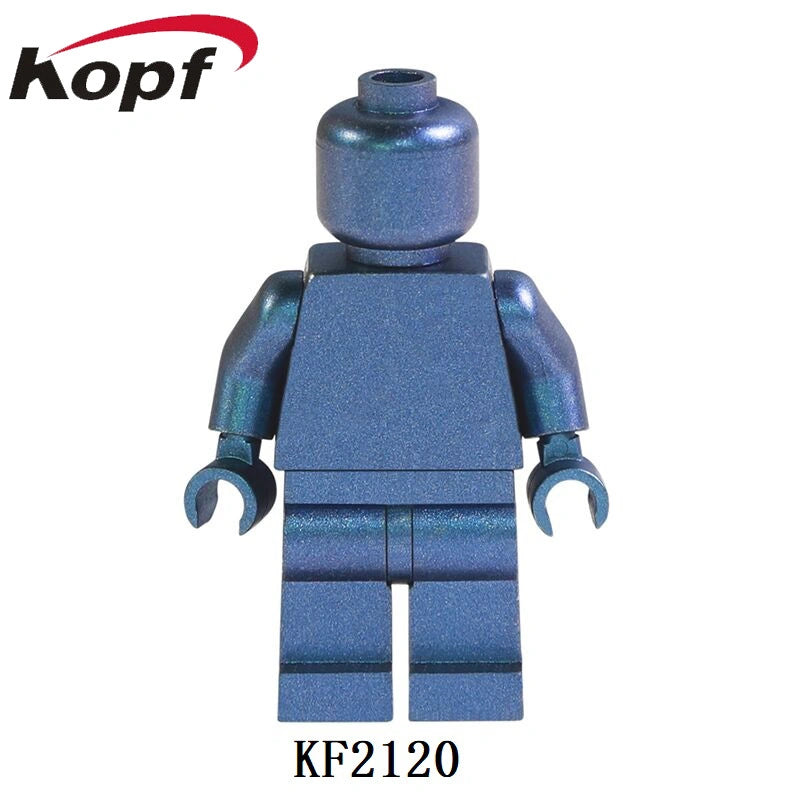 Pure Color Minifigures KF2120 Compatible With Lego