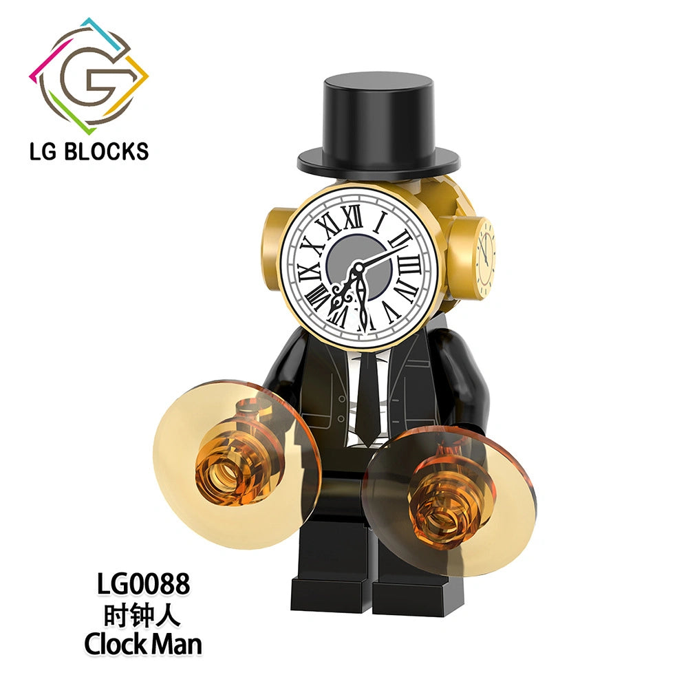 Clockman Minifigures LG0088 Compatible With Lego