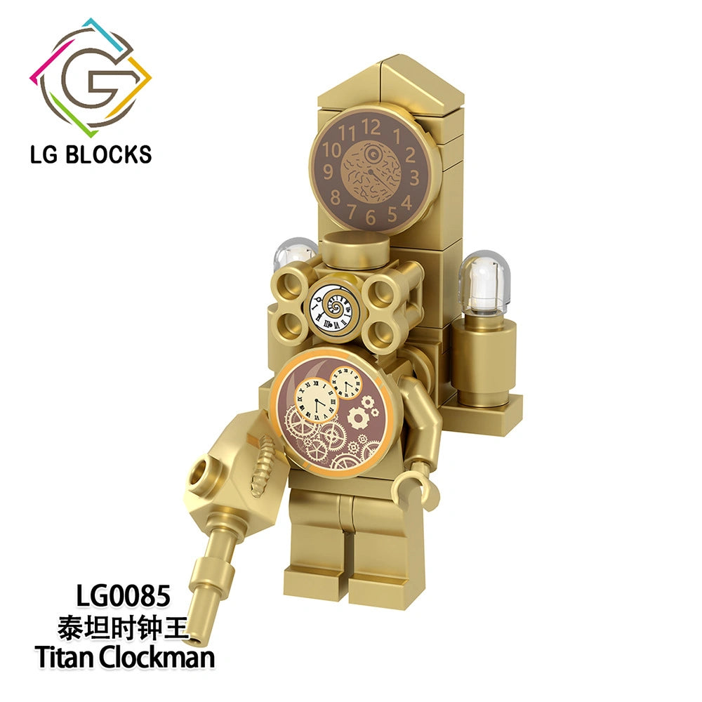 Clockman Minifigures LG0085 Compatible With Lego