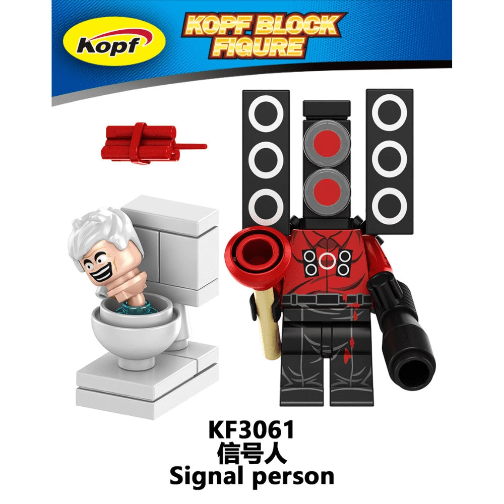 Titan Speakerman Minifigures KF3061 Compatible With Lego