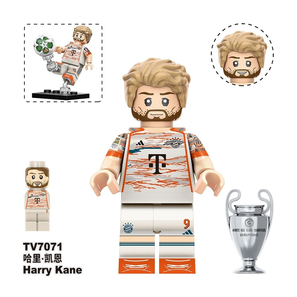 Harry Kane Minifigures TV7071 Compatible With Lego