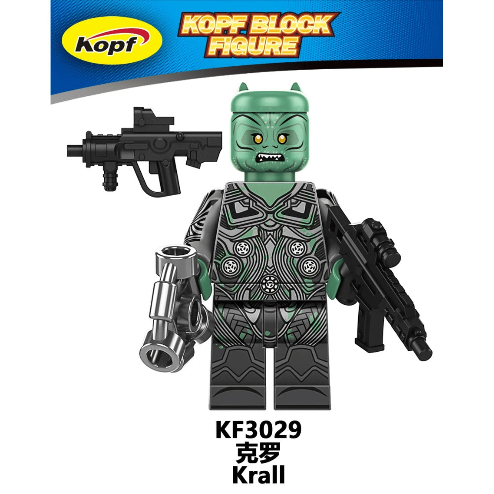 Krall Minifigures KF3029 Compatible With Lego