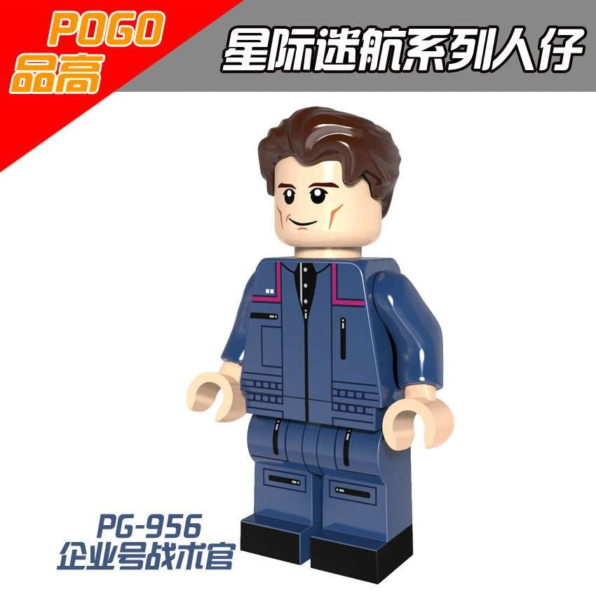 Malcolm Reed Minifigures PG-956 Compatible With Lego