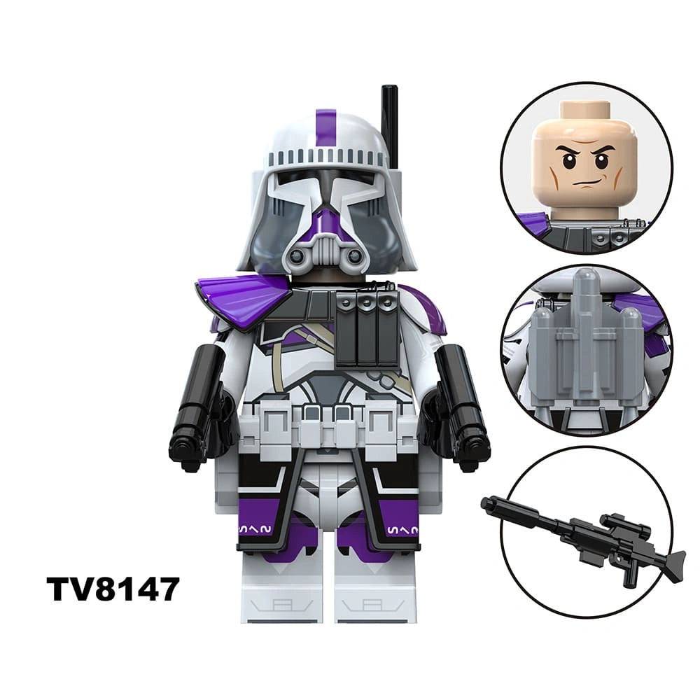 Clone Trooper Minifigures TV8147 Compatible With Lego