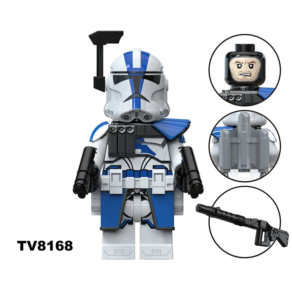Clone Trooper Minifigures TV8168 Compatible With Lego
