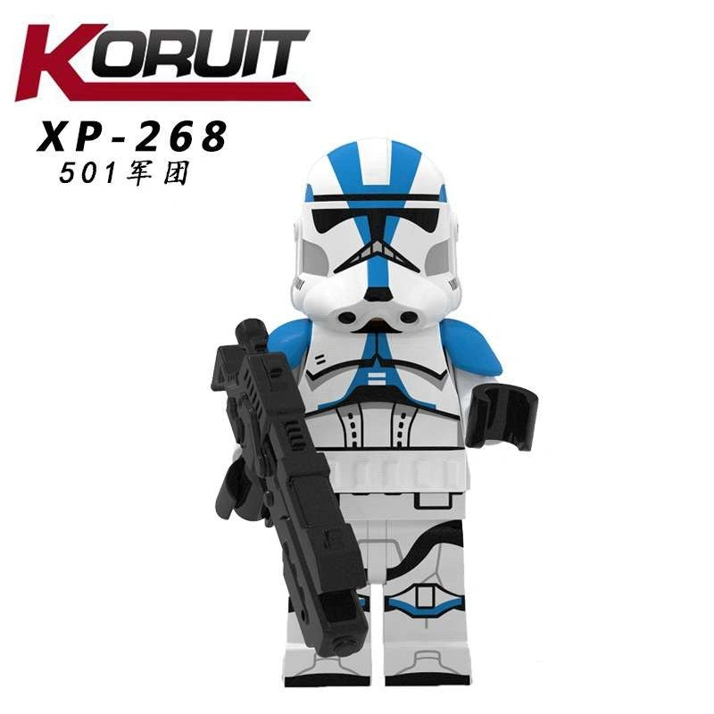 501st Legion Clone Trooper Minifigures XP-268 Compatible With Lego
