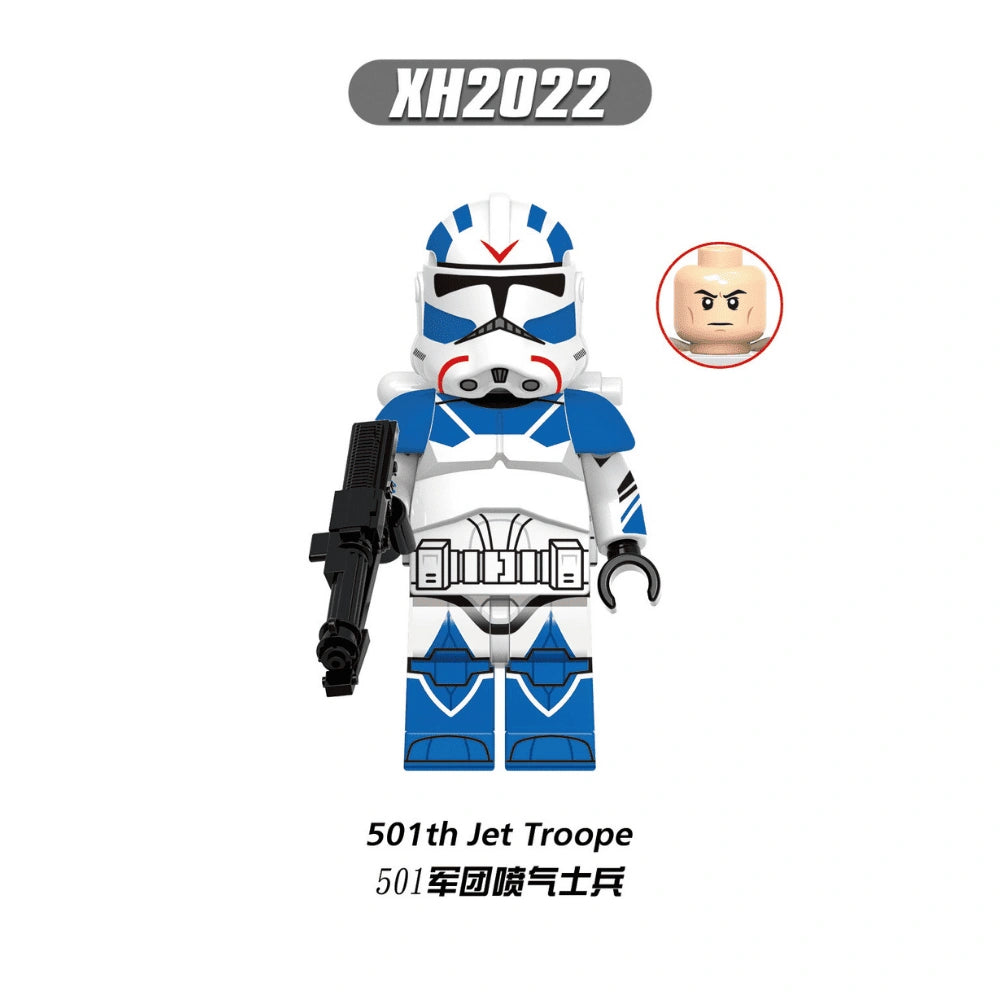 501st Legion Jet Trooper Minifigures XH2022 Compatible With Lego
