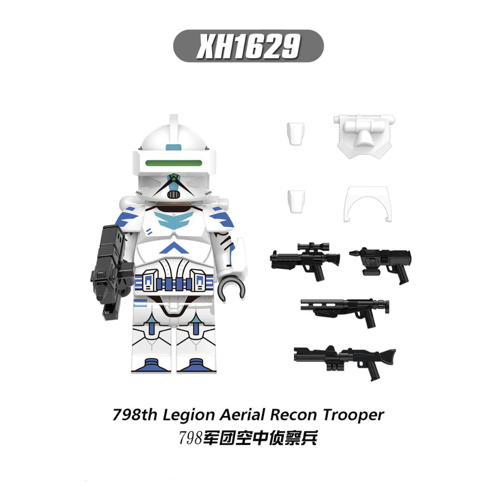 798th Legion Aerial Jet Trooper Minifigures XH1629 Compatible With Lego