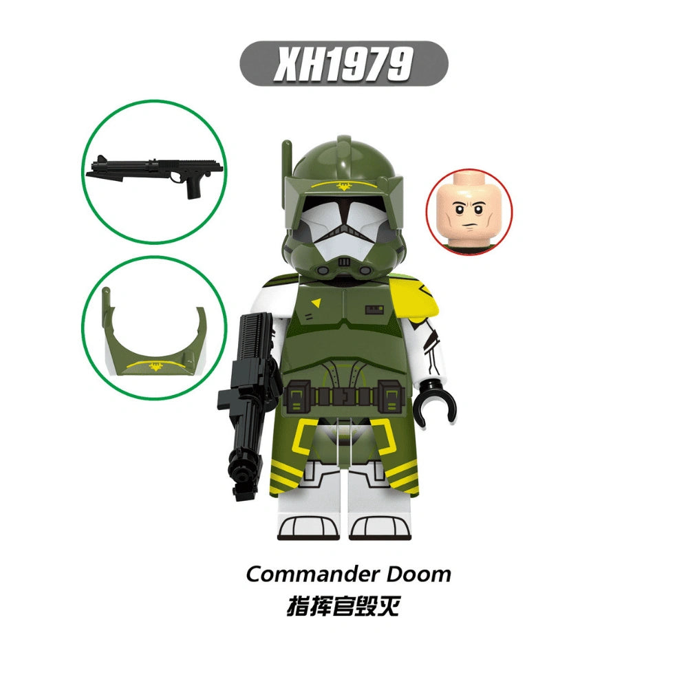 Commander Doom Minifigures XH1979 Compatible With Lego