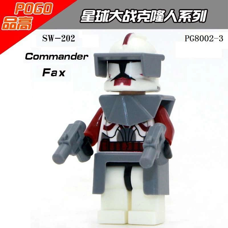 Commander Fox Minifigures SW-202 Compatible With Lego