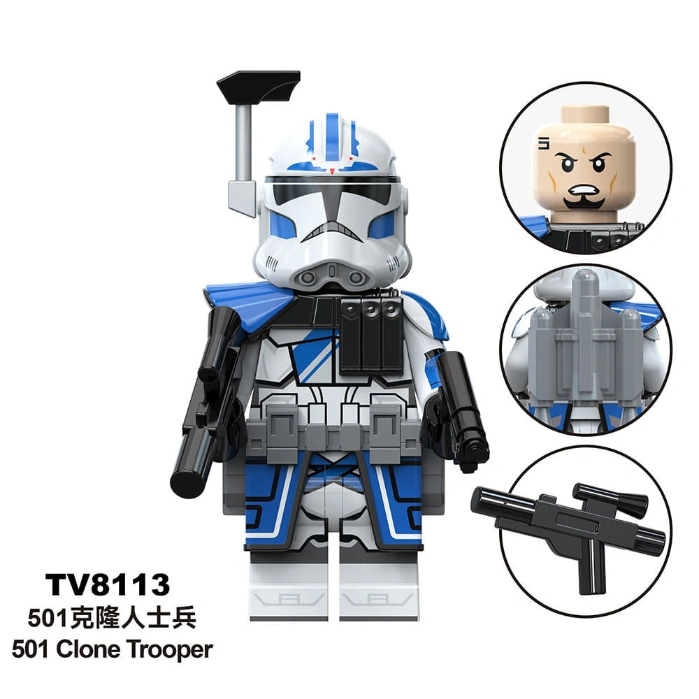 Fives Minifigures TV8113 Compatible With Lego