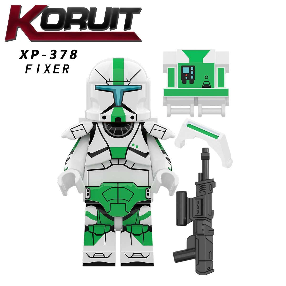 Fixer Minifigures XP-378 Compatible With Lego