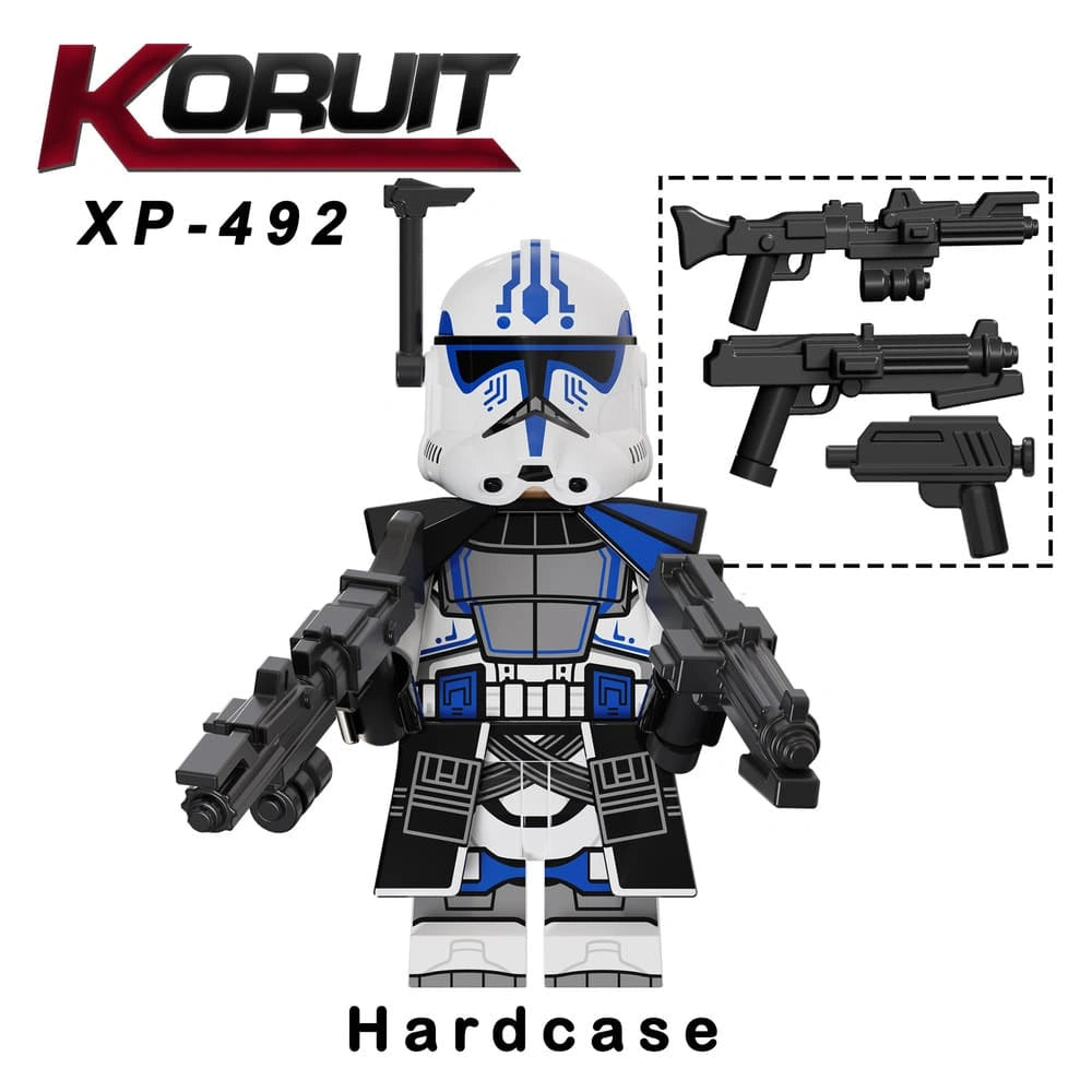 Hardcase Minifigures XP-492 Compatible With Lego