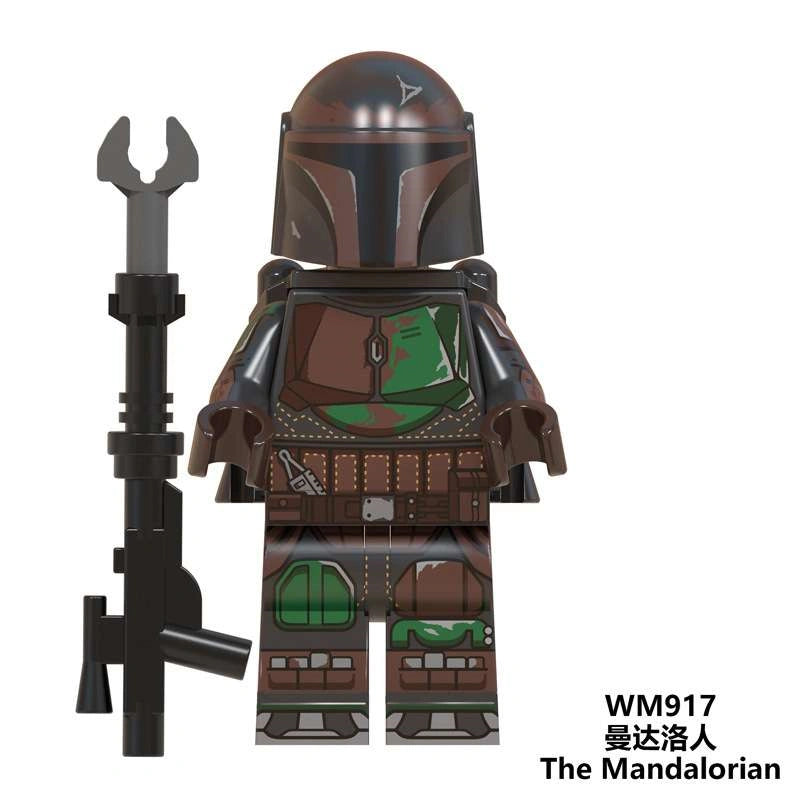 Mandalorian Warrior Minifigures WM917 Compatible With Lego