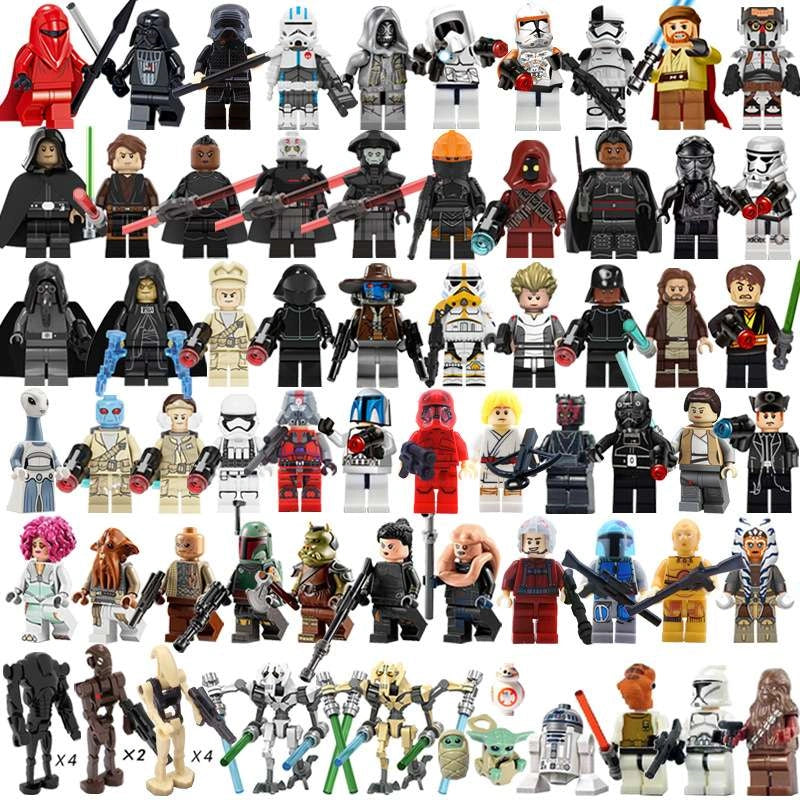 Star Wars Selected Minifigures Pack Minifigures SWMO2 Compatible With Lego