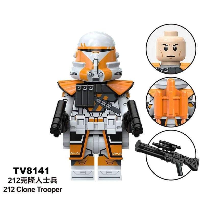 212th Attack Battalion Airborne Trooper TV8141 Minifigures