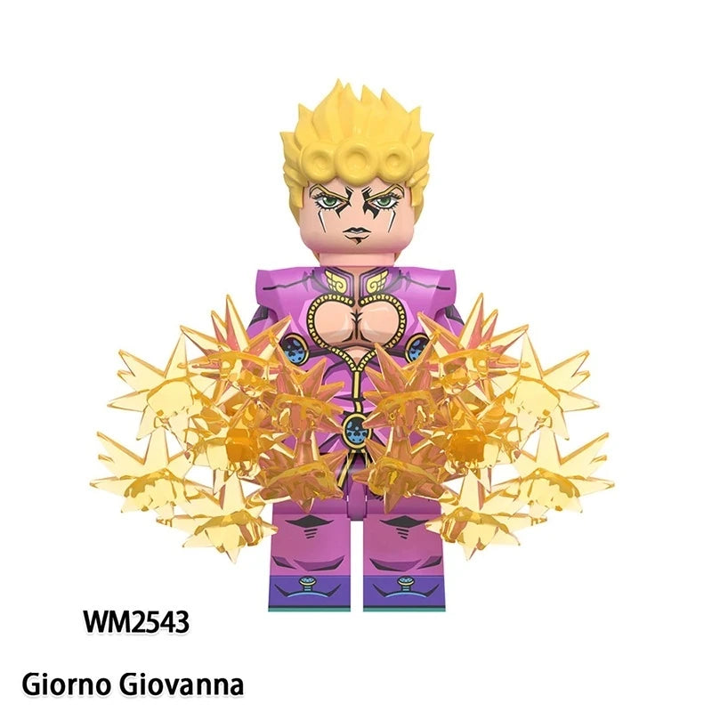 Giorno Giovanna Minifigures WM2543 Anime/Manga MiniFigure